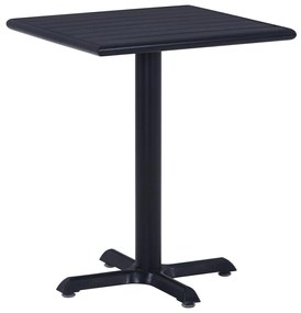 vidaXL Mesa de jardim 60x60x75 cm preto