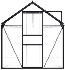Estufa 7,03 m² alumínio antracite
