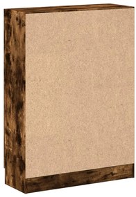 Estante 82,5x30,5x115 cm derivados de madeira carvalho fumado