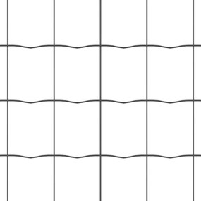 Cerca Euro Cinza 0,6x25 m Aço