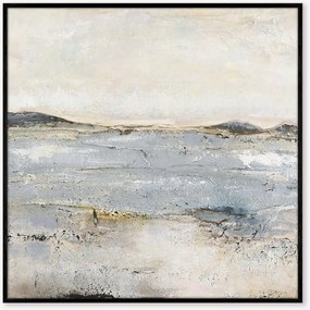 Quadro em tela pintado à mão com moldura Trace of Nature