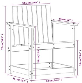 3 pcs conjunto lounge de jardim pinho maciço castanho-mel