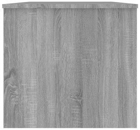 Mesa de centro 102x50,5x46,5 cm madeira processada sonoma cinza