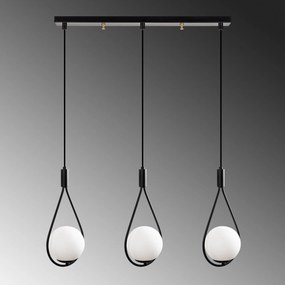 Candeeiro de Teto GMN-00008 – Preto – 70 x 15 cm