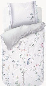 Conjunto de roupa de cama em percal de algodão Bamboo Blossom