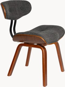 Cadeira de jantar em madeira de borracha Blackwood