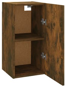 Móveis de TV 2 pcs 30,5x30x60 cm madeira cor carvalho fumado