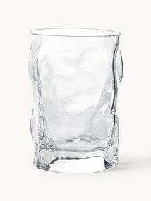 Copos com forma orgânica Sorgente, conjunto de 6
