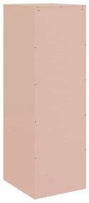 Aparador 34,5x39x107 cm aço rosa