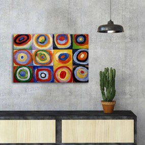 Tela Decorativa FAMOUSART-075 – Multicolor – 45 x 70 cm