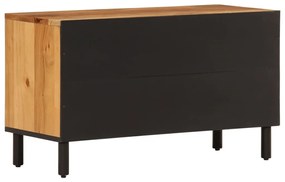 Móvel de TV 80x33x46 cm madeira de acácia maciça