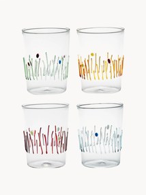 Handmade Tumblers Quattro Stagioni, Set of 4