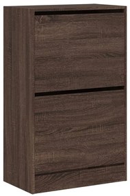 Sapateira 60x34x96,5 cm derivados de madeira carvalho castanho