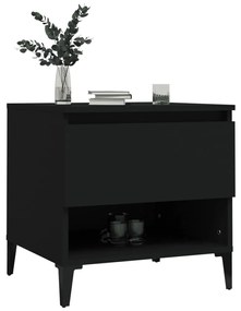 Mesa de apoio 50x46x50 derivados de madeira preto