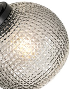 Projetores de design preto com vidro fumê - Chico Design