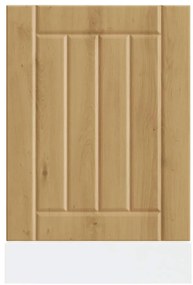 Painel máquina lavar louça deriv. de madeira carvalho artisiano