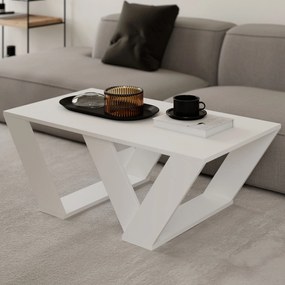 Mesa de Centro Pipra – Branco – 110x40x60 cm