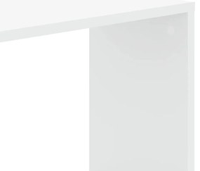 Estante com 5 prateleiras derivados de madeira branco
