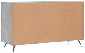 Aparador 100x36x60 cm derivados de madeira cinzento cimento