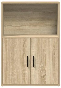 Estante 60x24x85 cm derivados de madeira carvalho sonoma