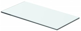 vidaXL Prateleira de vidro 40x15 cm transparente