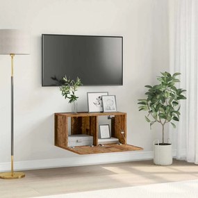 vidaXL Gabinete para TV Madeira Antiga Aglomerado de partículas Médio