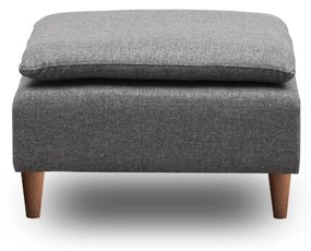 Tuffet Lungo – Cinzento Escuro – 75 cm x 46 cm x 75 cm