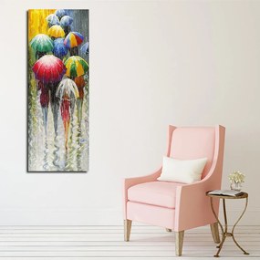 Pintura Decorativa em Tela PC96 – Multicolor – 30 x 80 cm