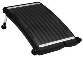 vidaXL Painel de aquecimento solar curvo para piscina 72,5x46 cm