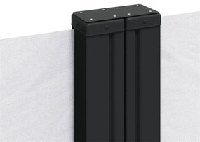 Toldo lateral retrátil 180x600 cm branco