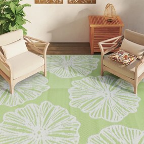 Tapete de exterior 190x290 cm ARAKIL PP Verde