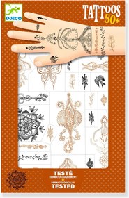 Tatuagens DJECO para criança laranja