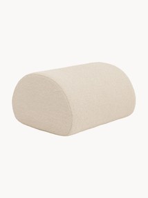 Pufe de jardim em bouclé Rouli