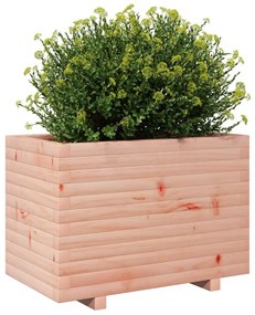 Vaso/floreira de jardim 70x40x49,5 cm madeira de douglas maciça
