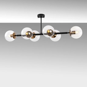 Candeeiro de Teto Fazli – Preto Antigo – 110 x 40 x 35 cm