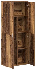 Highboard Madeira Velha 70x35x180 cm Madeira Engenharia