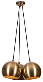 Candeeiro Chandelier Sivani – Vintage – Diâmetro 40 cm, Altura 113 cm