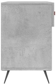 Banco sapateira 102x35x55 cm derivados madeira cinzento cimento