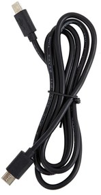 Candeeiro de Pé Moderno Preto Incl. LED Regulável em 3 Níveis Recarregável - Statler Moderno