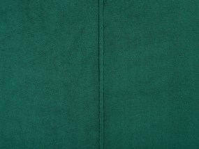 Repousa-pés em veludo verde esmeralda OSLO Beliani