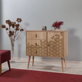 Cômoda Verybox – Carvalho Sonoma – 90x90x40 cm