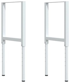 Bancada retangular 100x60x(73-99,5) cm madeira de faia maciça