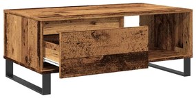 Mesa de centro 90x50x36,5 cm derivados de madeira madeira velha