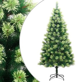 Árvore de Natal artificial articulada com suporte 180 cm