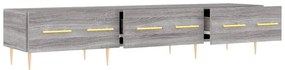 Móvel de TV 150x36x30 cm derivados de madeira cinzento sonoma