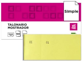 Bloco de Talões 6/4 Amarelo