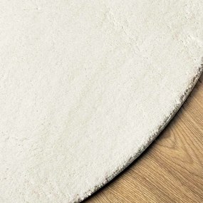 Tapete Creme 100 x 200 cm Poliéster