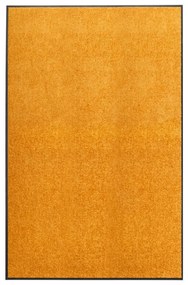 323456 vidaXL Tapete de porta lavável 120x180 cm laranja