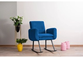 Cadeira de Balanço Kono – Azul – 86x50x50 cm