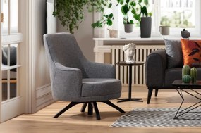Cadeira Wing Kapri – Cinzento Claro – 72x87x102 cm